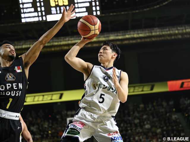 筋肉がかっこいい河村勇輝選手